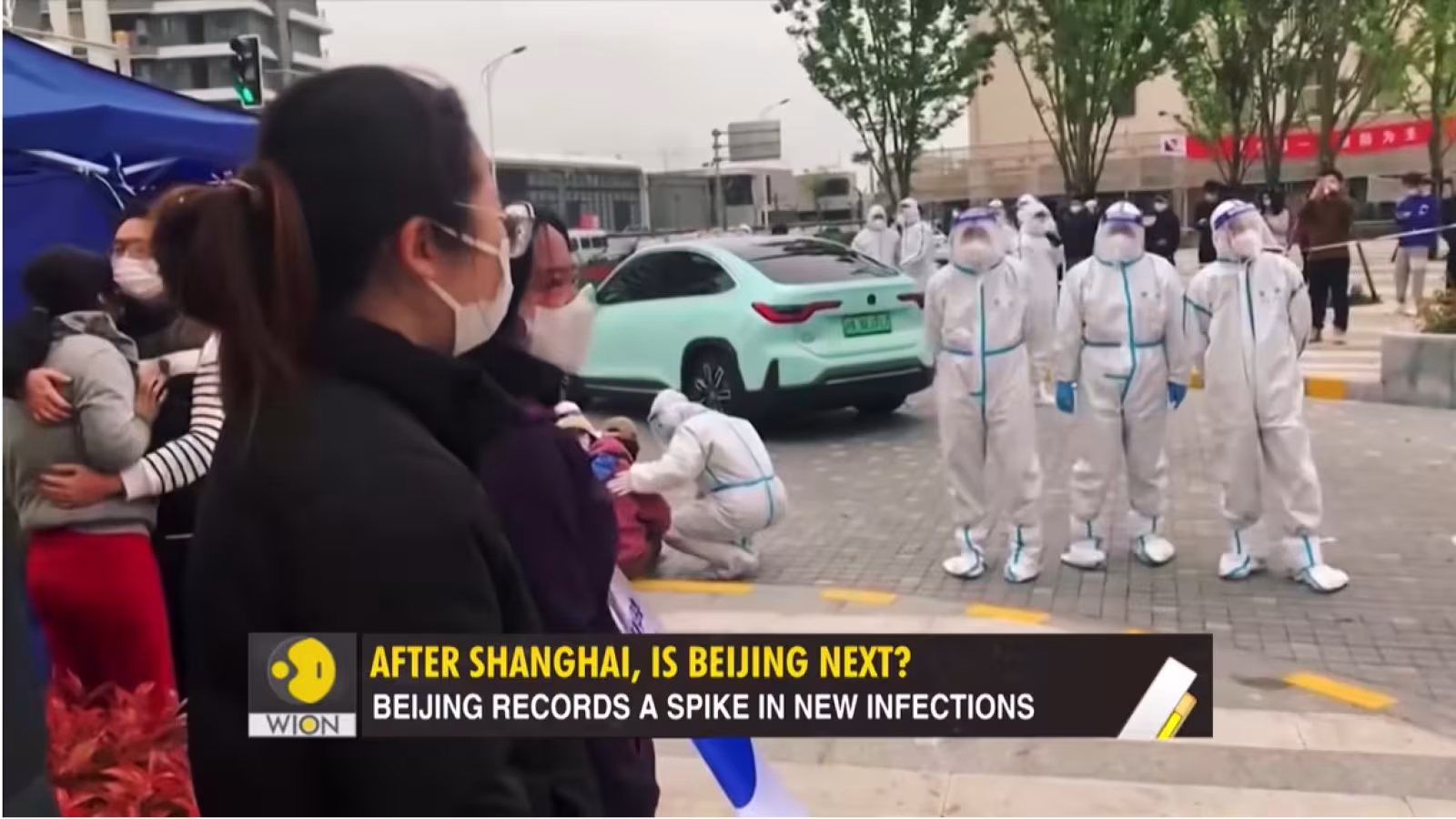 Révolte contre la quarantaine et la censure à Shanghai