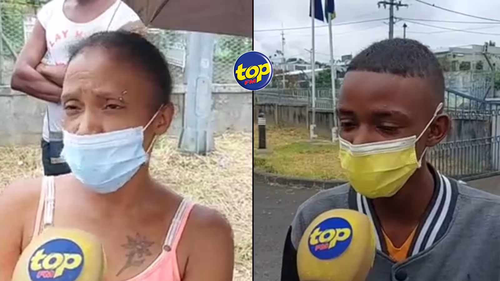 Manifestation à Camp Levieux : ‘zot inn trap mo garson ek ene lot kamarad zot inn amen dan ene ti lasam zot inn movais bat li’, déplore la mère de Kerven Lajoie