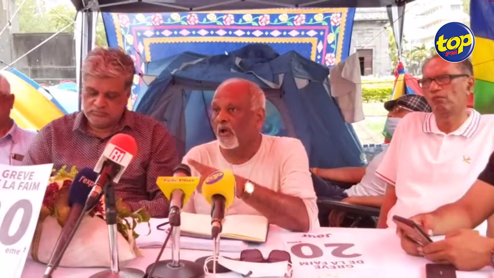 Grève de la faim : « le Premier ministre mo faire enn demande avec ou avant ou parti si ou ti kapav délègue enn ti l’équipe de ou gouvernement pour kapav ouvert enn négociation » lance Narendranath Gopee