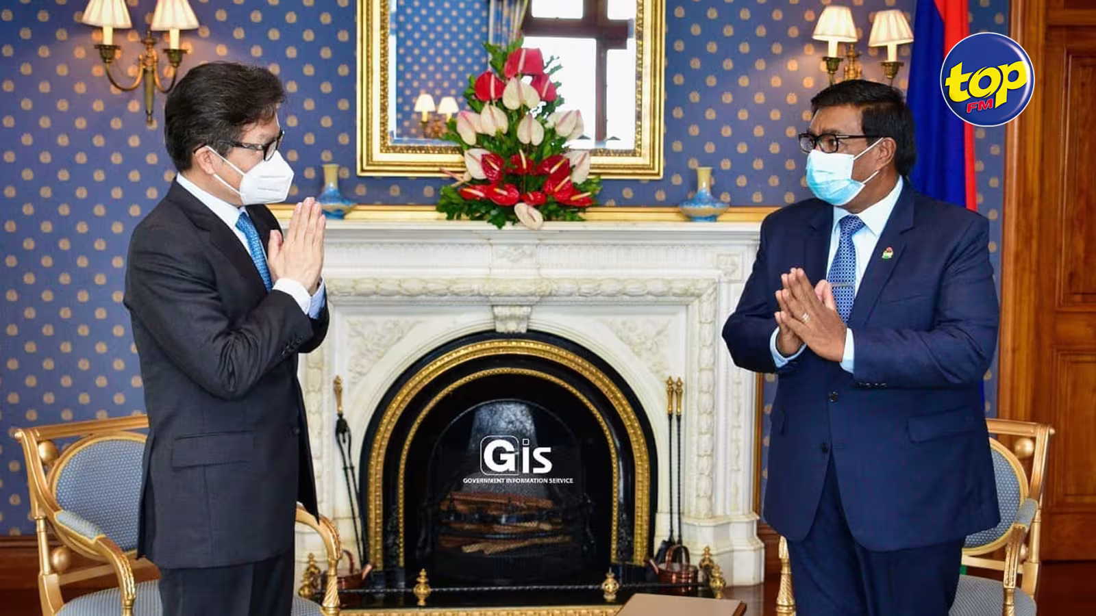 Diplomatie : l’ambassadeur chinois fait ses adieux au président de la République