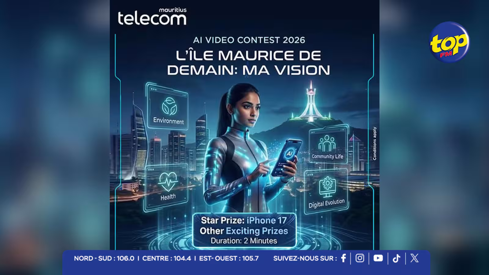 AI Video Contest : Donnez vie à votre vision de l’île Maurice de demain !