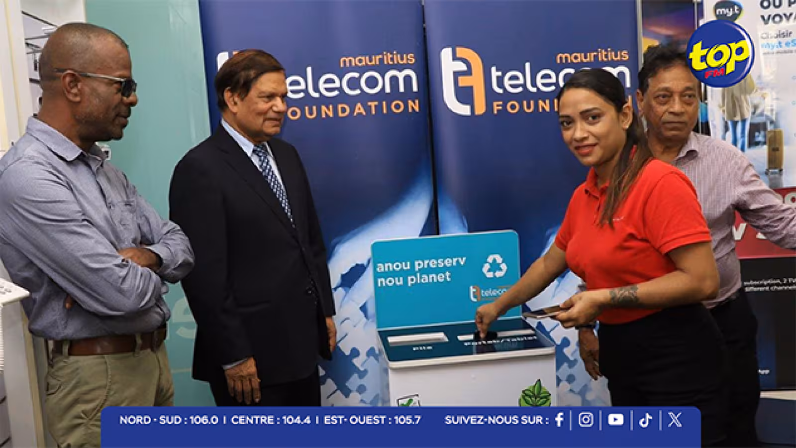 Mauritius Telecom lance « Anou Preserv Nou Planet » : un programme national de recyclage des déchets électroniques