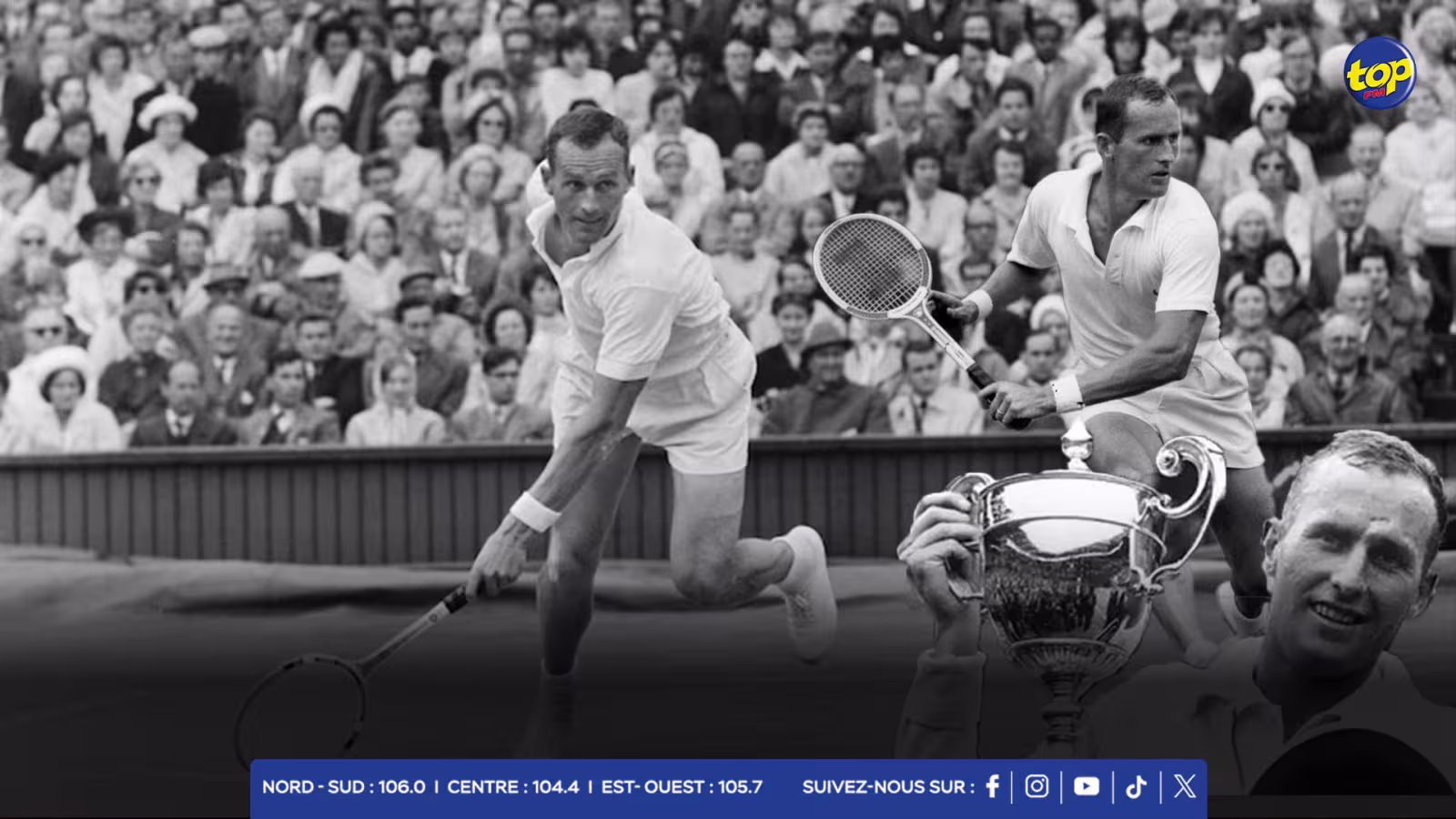 Ancien no 1 mondial : Décès du tennisman Neale Fraser à l'âge de 91 ans