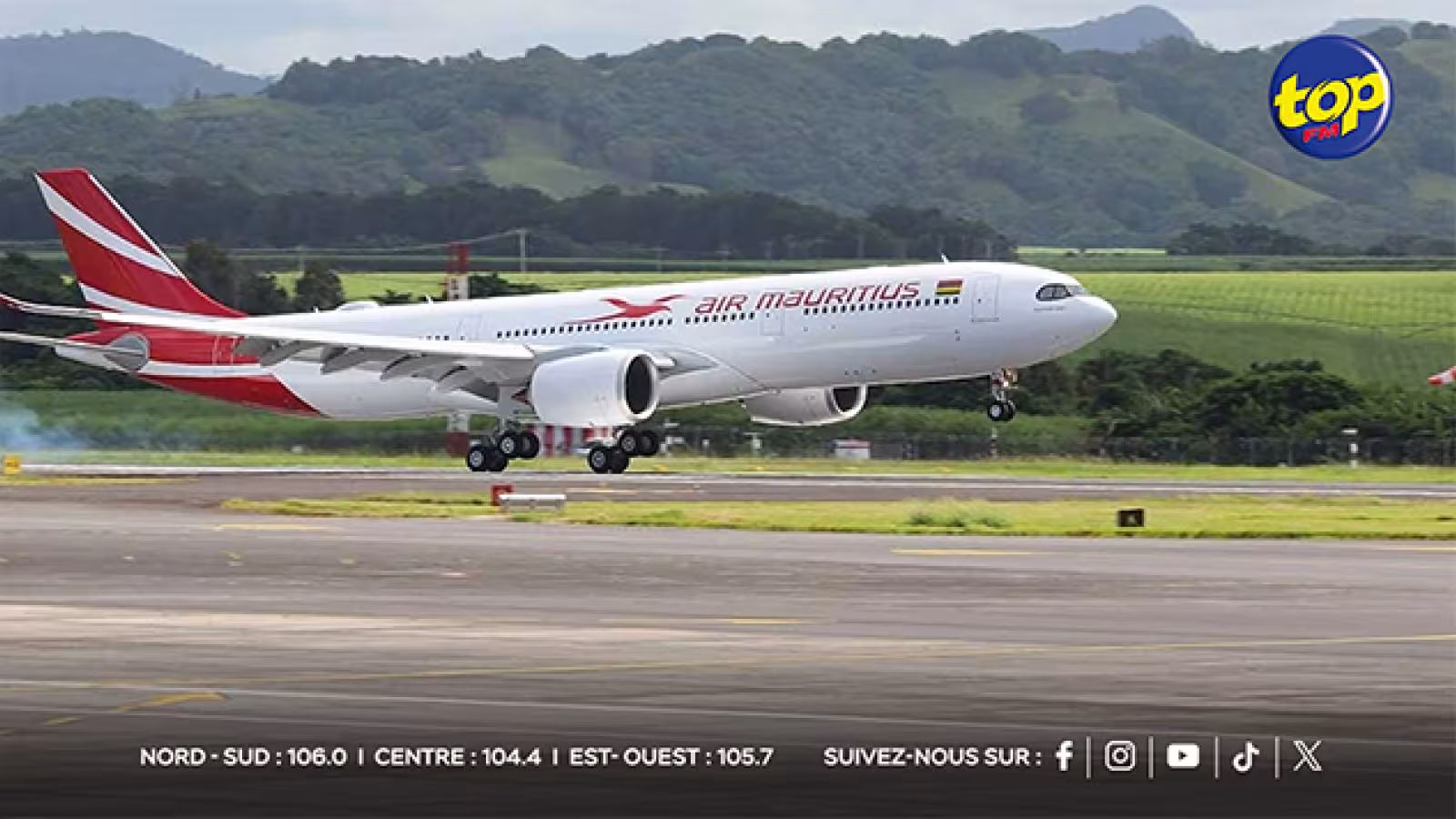 Air Mauritius :l’Airbus A330neo immatriculé 3B-NBU, Aapravasi Ghat, immobilisé en Italie depuis mars