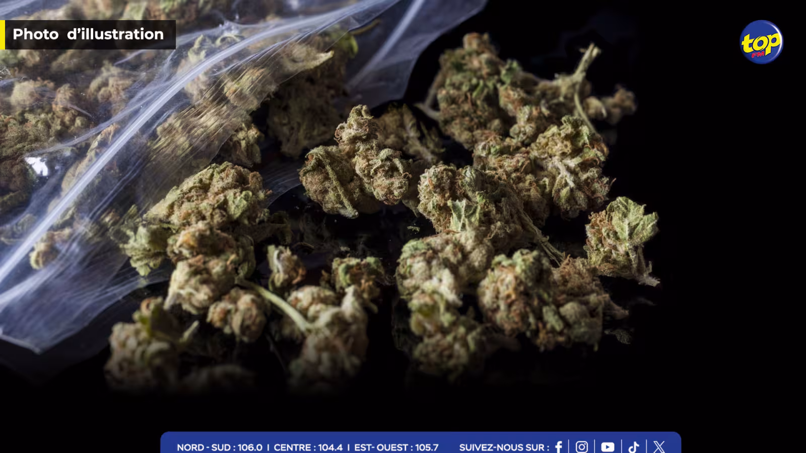 À Sainte Croix : un jeune de 20 ans arrêté en possession de plus de 24 kilos de cannabis 