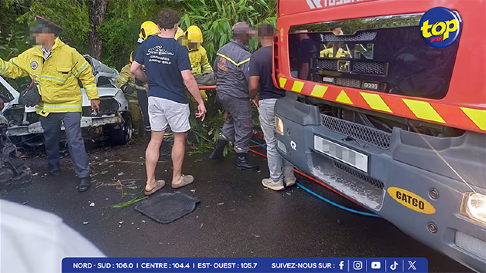 Accident tragique à Mare Aux Vacoas : Jean Marie Monple meurt sur le coup après que sa voiture ait dérapé et heurté un 4x4