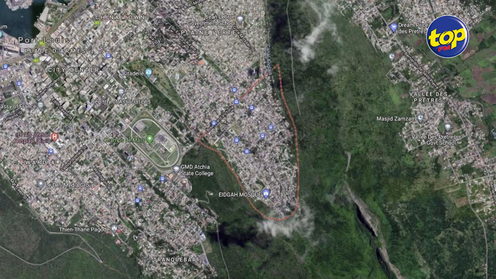 Vallée Pitot n’est plus classée zone rouge depuis 6 heures ce matin