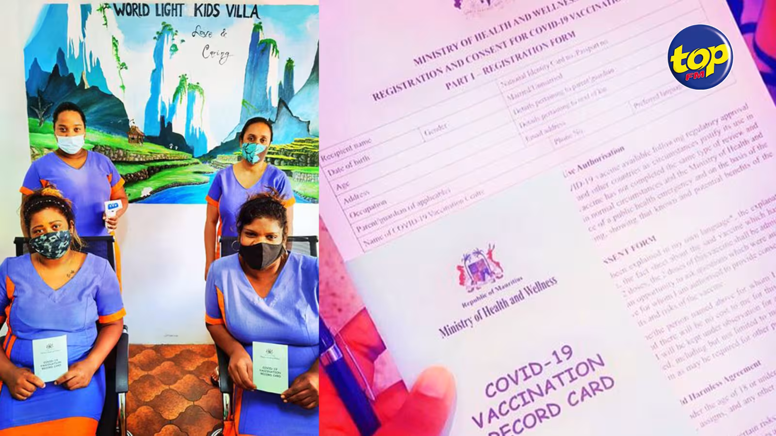 Covid-19 : L’abri World Light Kids Villa encourage son personnel de se faire vacciner
