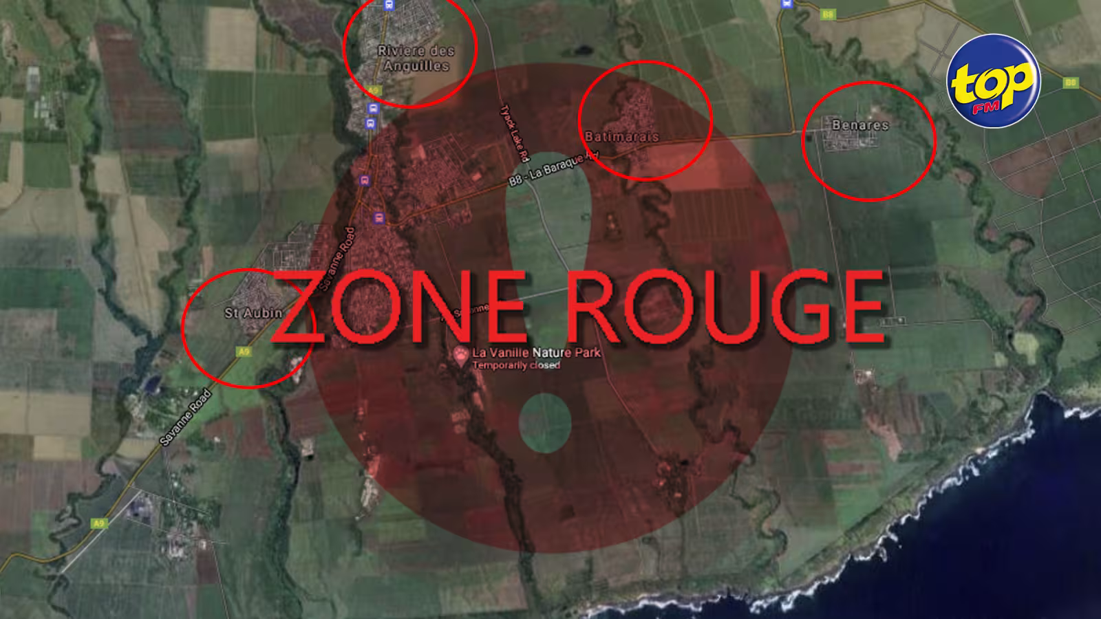 Covid-19 : Des déviations mises en place dans les cinq villages du sud, décrétés zone rouge