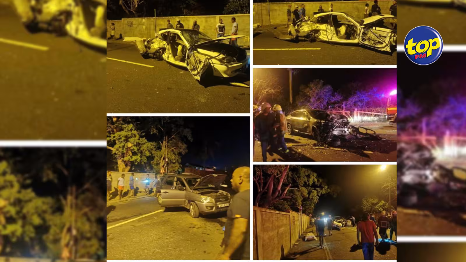 Un mort dans un accident impliquant 3 voitures à Tamarin, hier soir