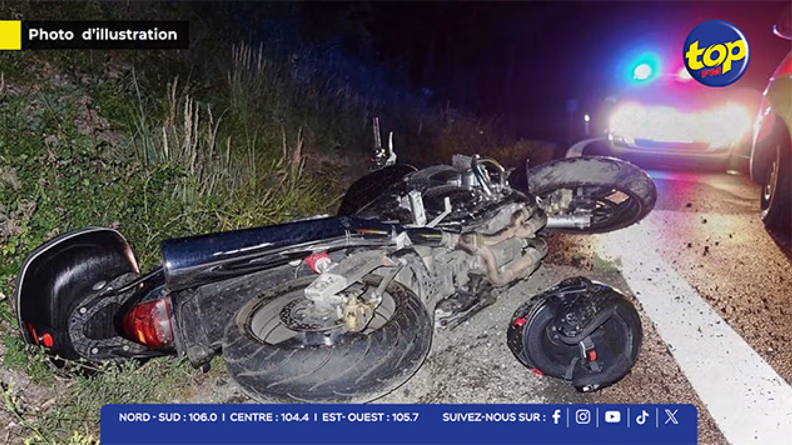 Double tragédie sur nos routes : deux motocyclistes perdent la vie en une nuit