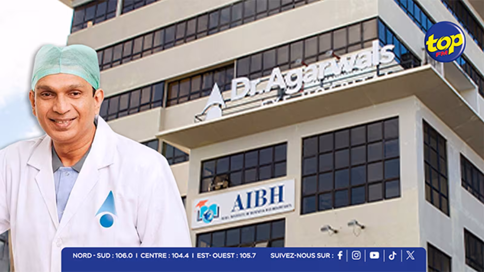 Ophtalmologie - Dr Agarwals Eye Hospital lance à Maurice un centre de greffe de cornée et de pinhole pupilloplasty…« Voir sans greffe, c’est désormais possible », explique le Dr Amar Agarwal
