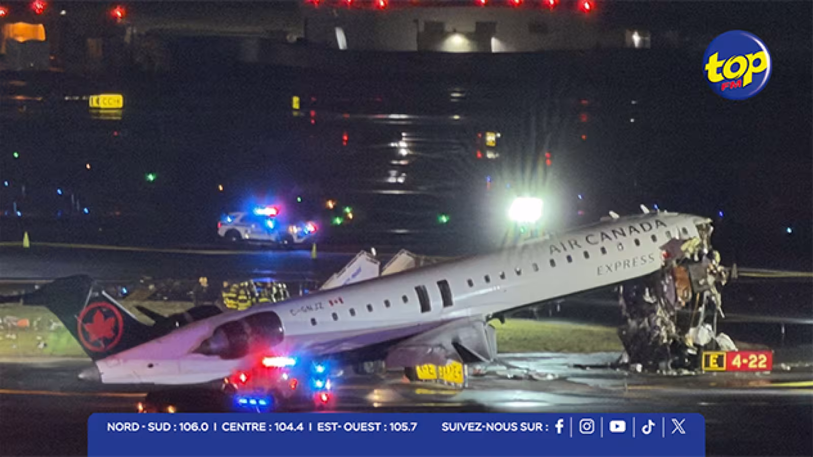 New York : collision à LaGuardia, trafic aérien fortement perturbé