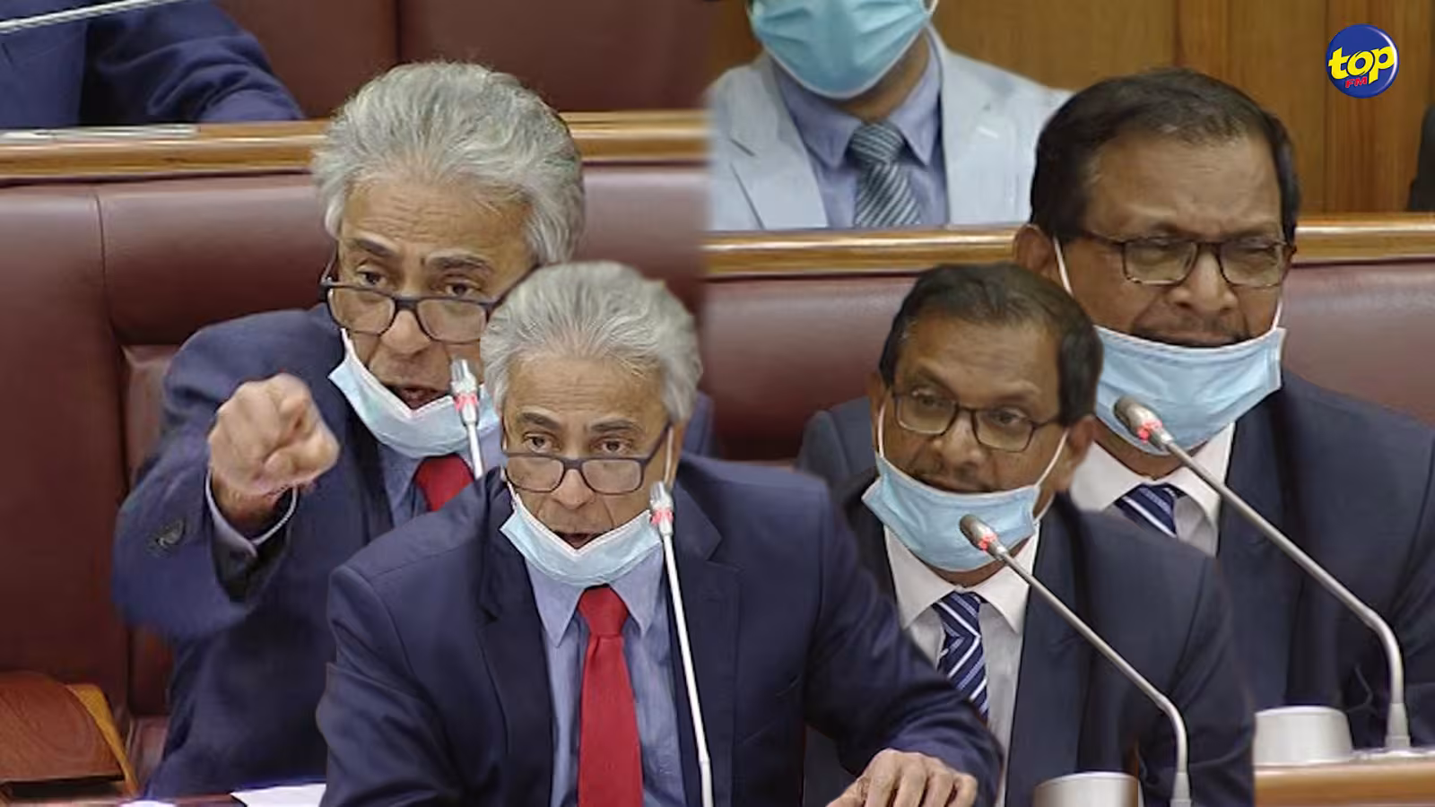 PNQ : « Qu’est-ce qui a été fait du 25 au 31 juillet pour empêcher une fuite d’huile lourde ? », insiste Arvin Boolell … à quoi le ministre Maudhoo réplique qu’un « exercice de due-dilligence a été fait »