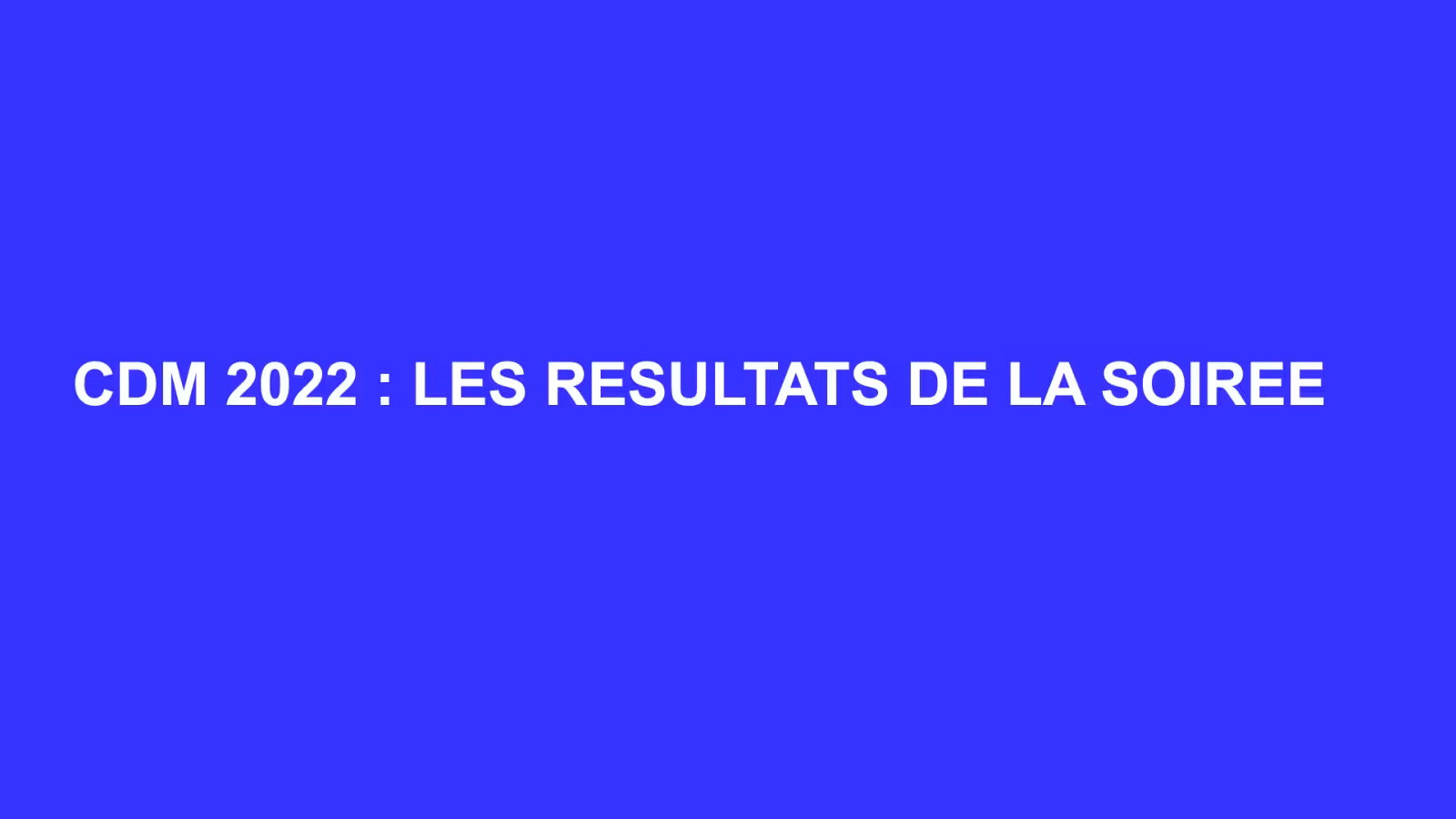 CdM 2022 : le Maroc qualifié pour les barrages