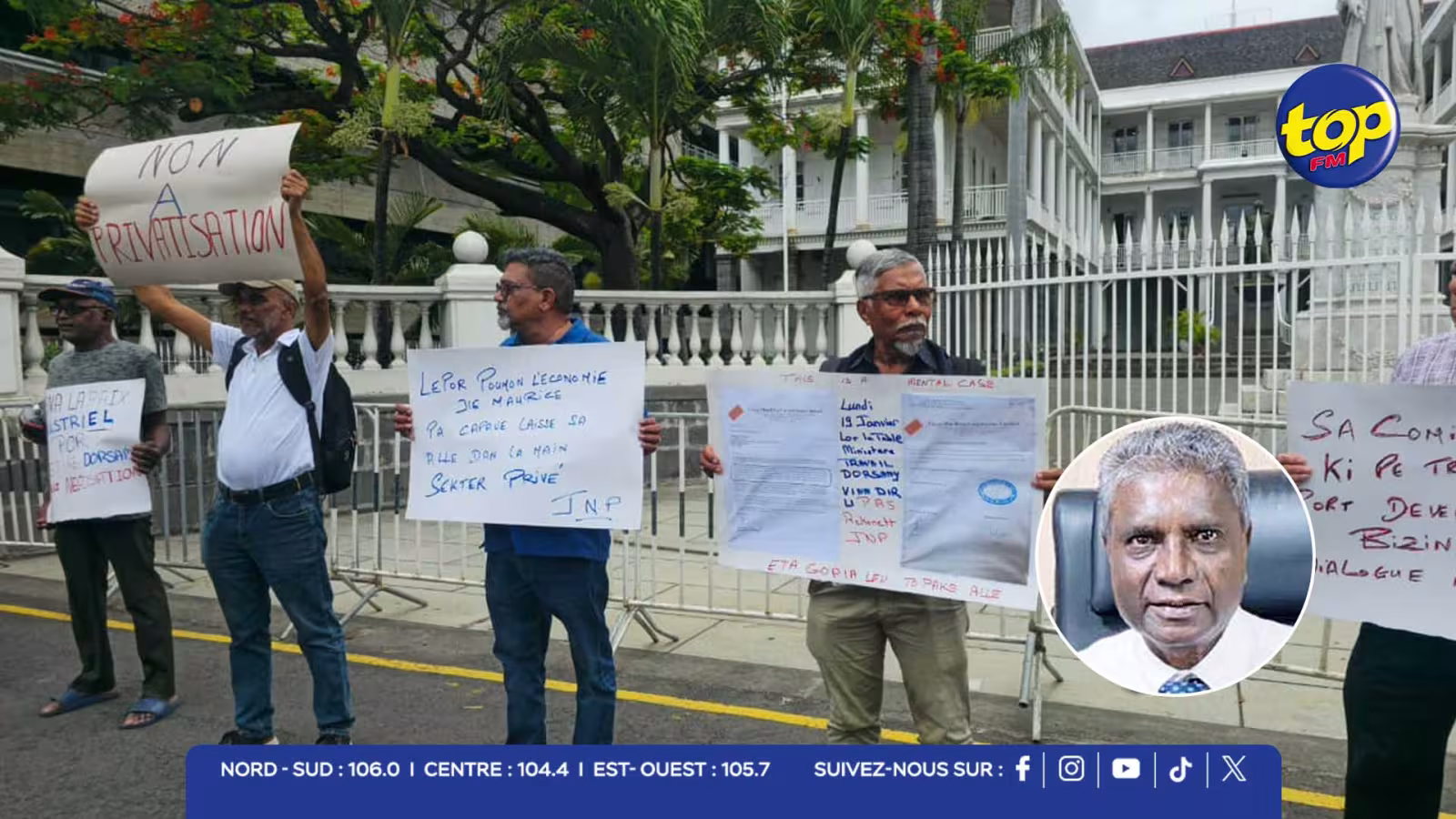 CHCL : le Joint Negotiating Panel réclame la démission de Gassen Dorsamy mais celui-ci defend son bilan