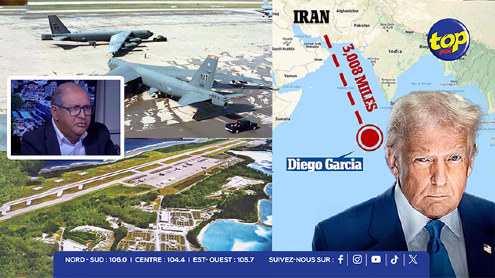 Diego Garcia au cœur du grand jeu militaire dans l’océan Indien : « Trump peut changer de position du jour au lendemain. Maurice devra faire preuve d’une extrême prudence », alerte Bernard Saminaden, soulignant que « les déploiements militaires confirment