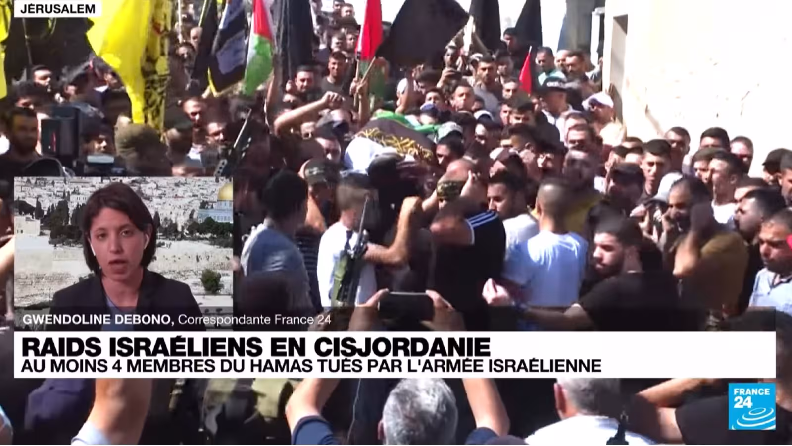 Une opération israélienne fait plusieurs morts palestiniens en Cisjordanie occupée