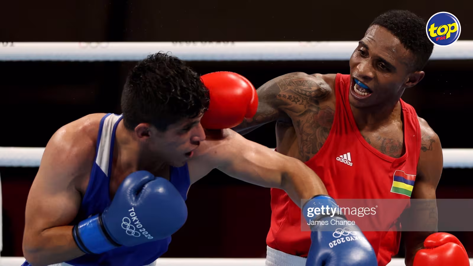 Il est qualifié pour les quarts de finale en boxe : « Merven n’est pas très loin de ramener une médaille olympique », se réjouit son épouse