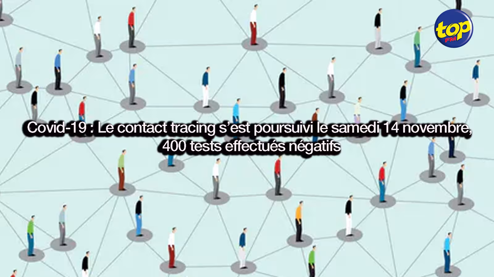 Covid-19 : Le contact tracing s’est poursuivi le samedi 14 novembre, 400 tests effectués négatifs