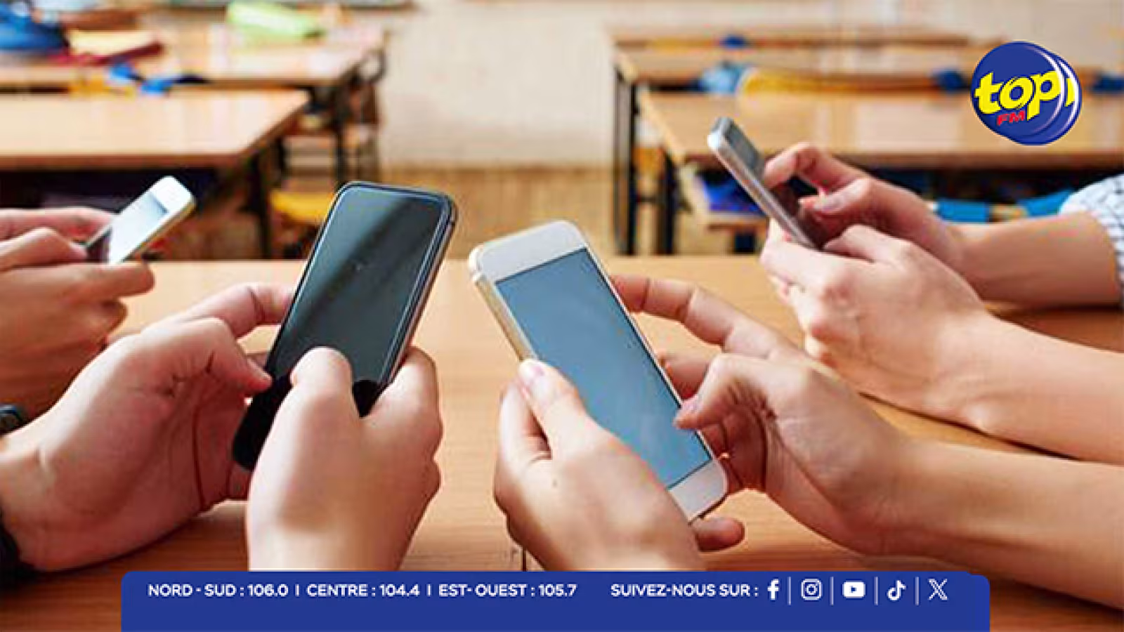 Interdiction de téléphones à l’école : des sanctions pouvant aller jusqu’à cinq jours d’exclusion