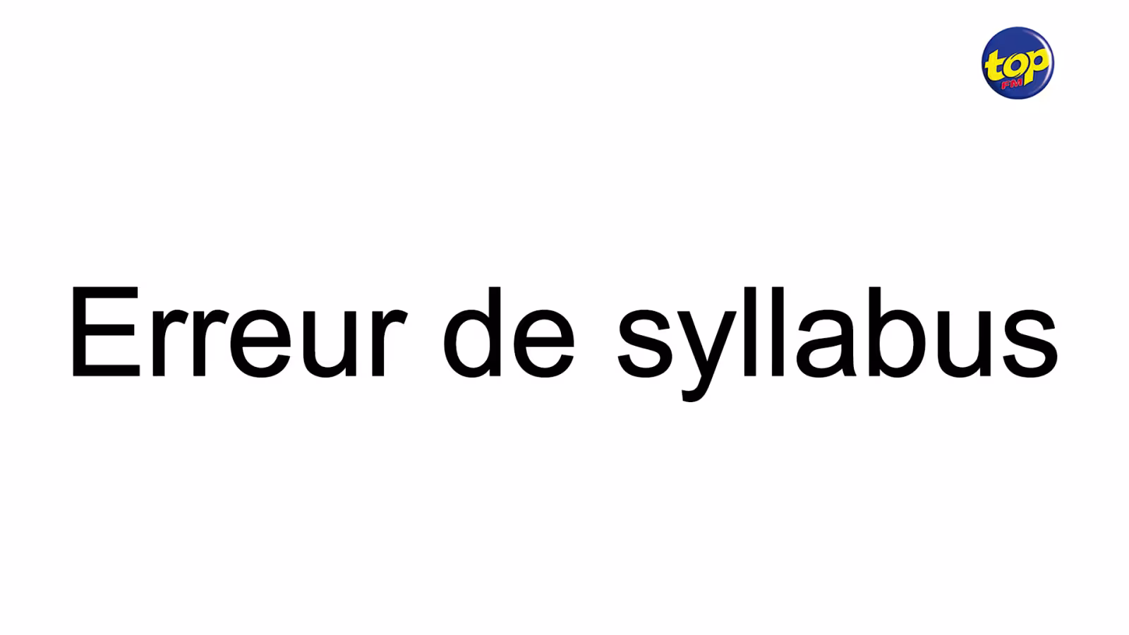 Rodrigues College: Erreur du syllabus au niveau de la littérature anglaise