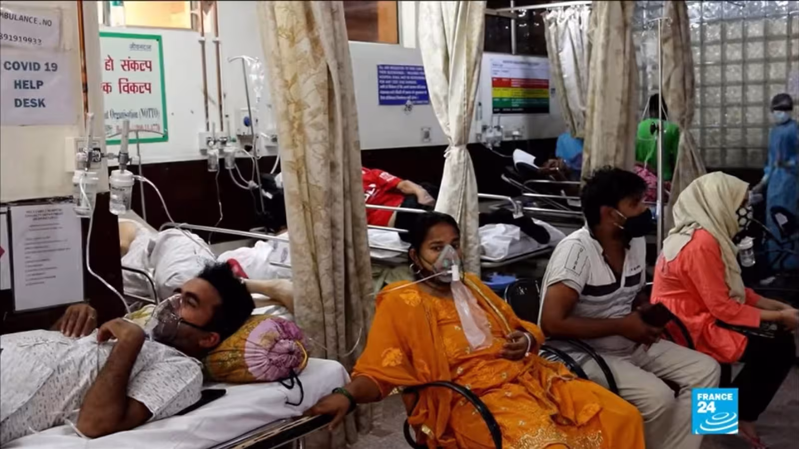 Dans l’enfer des hôpitaux indiens : Des médecins laissent mourir les vieux
