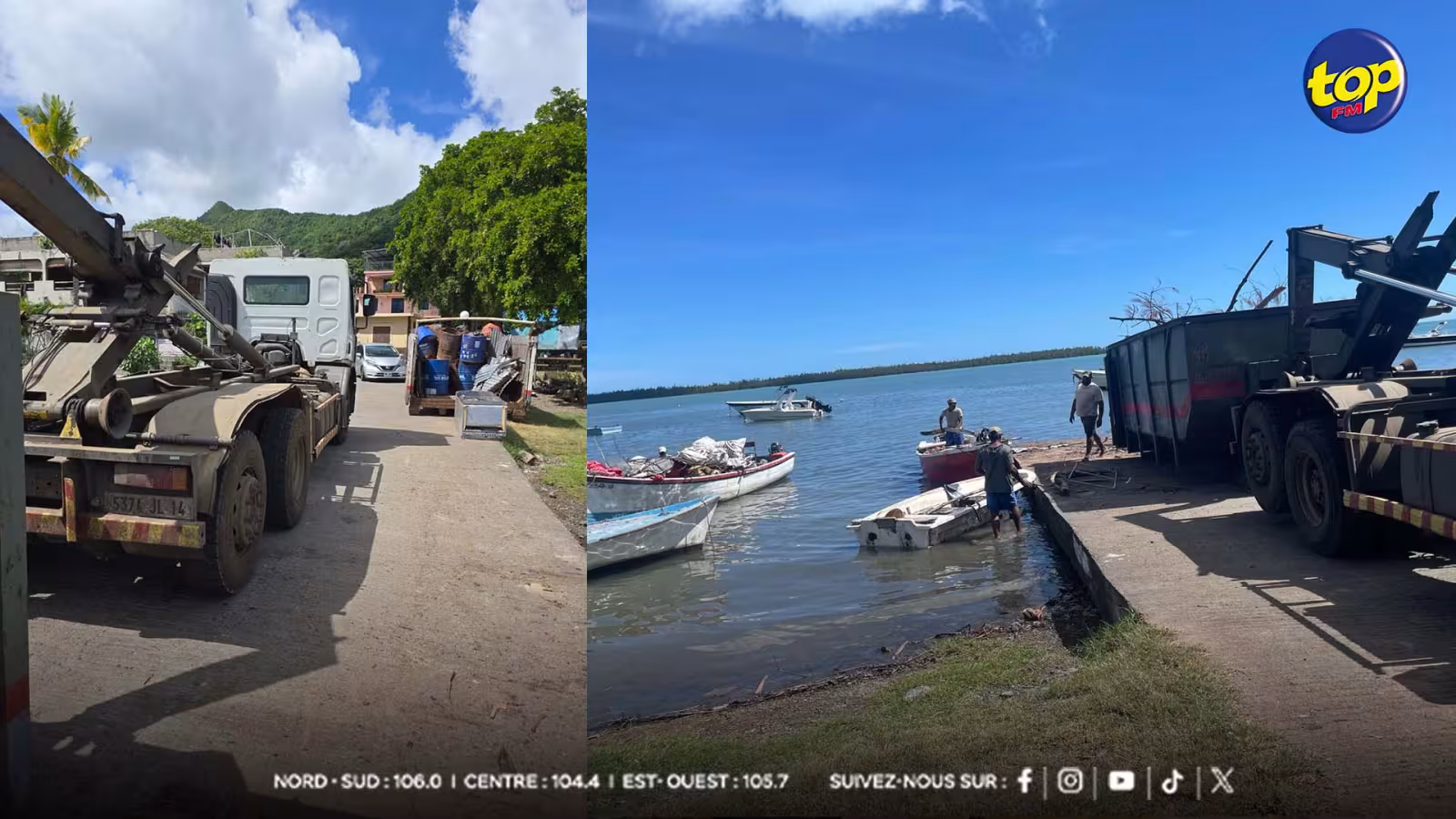 Nettoyage de l’Île aux Bénitiers : une opération de grande envergure en cours