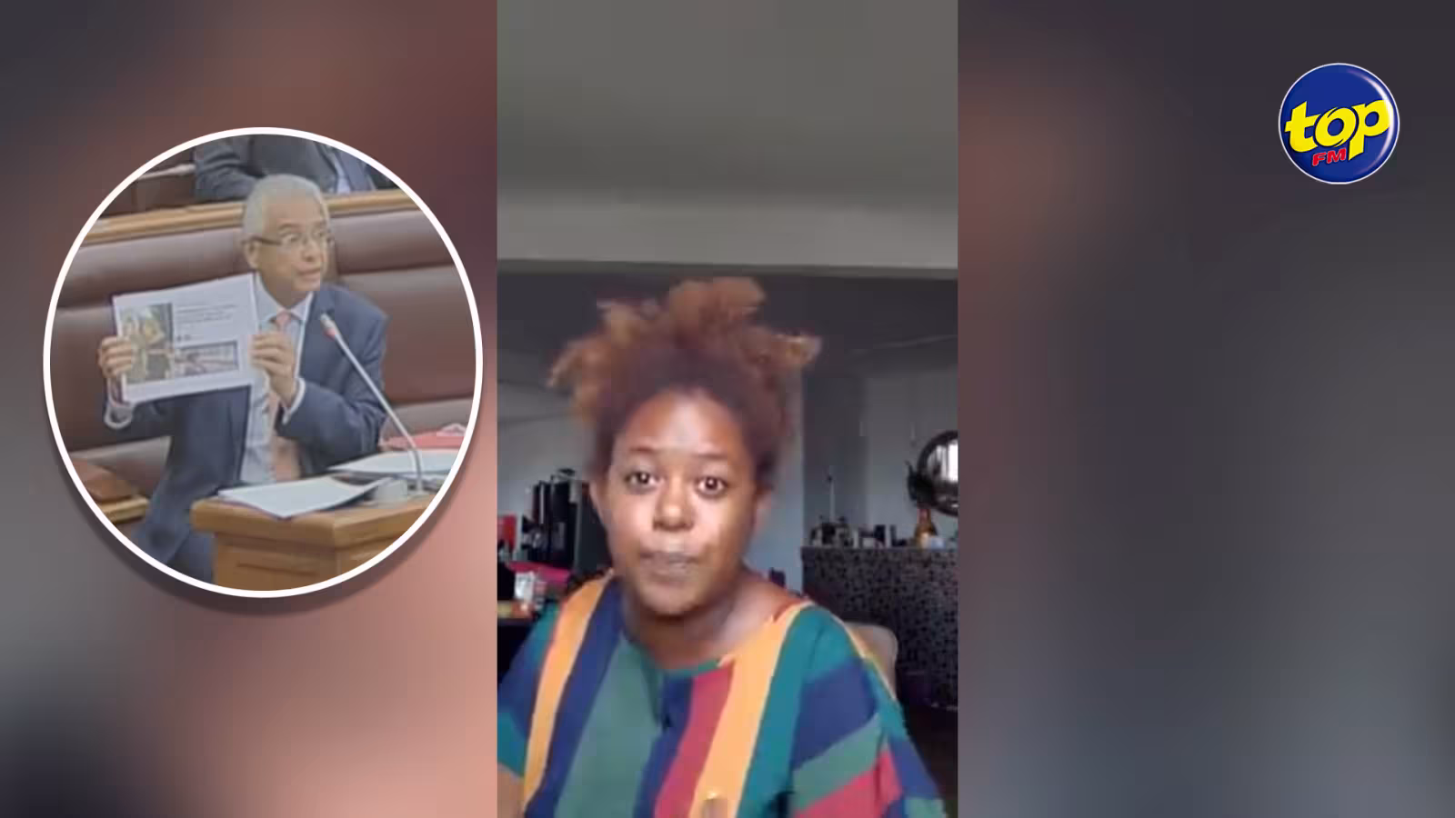 Son nom cité au Parlement par Pravind Jugnauth :un organisateur annule la participation de Jasmine Toulouse  à un concert ; « To rasse ene bousser manzer dans mo labousse et labousse mo zenfant », l’artiste interpelle le Premier ministre