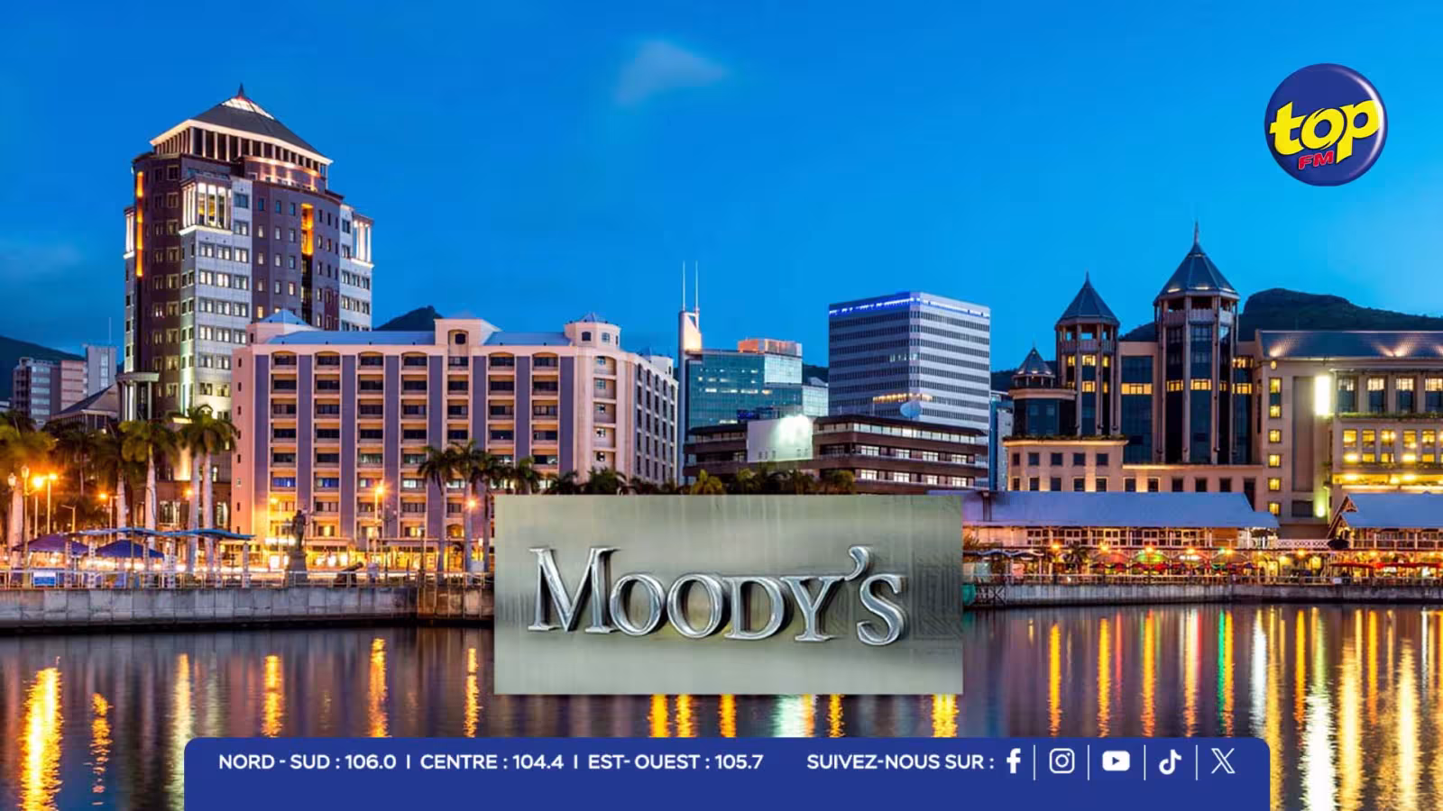 📊 Maurice : Moody’s confirme la note Baa3 mais maintient une perspective négative