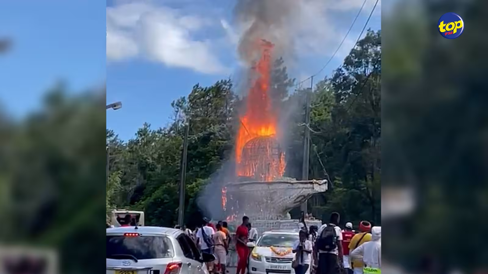 Un kawar prend feu à Mare Longue : deux morts, deux blessés en soins intensifs et 7 pèlerins admis à l’unité des grands brûlés