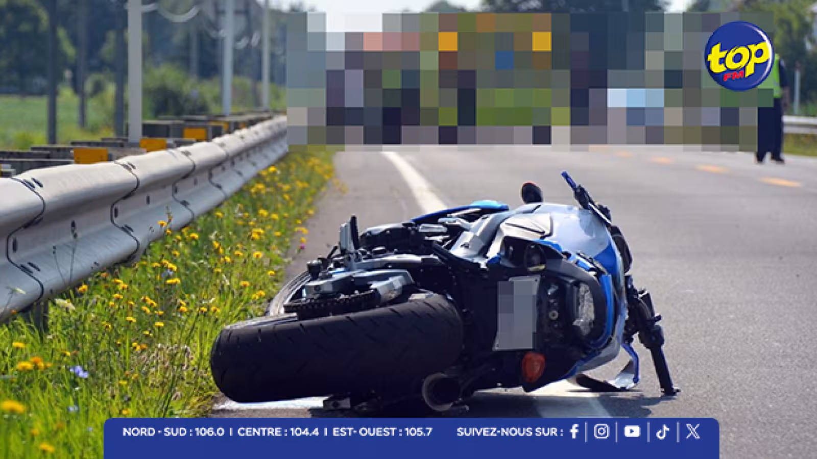Accident mortel à Surinam : un motocycliste de 24 ans perd la vie