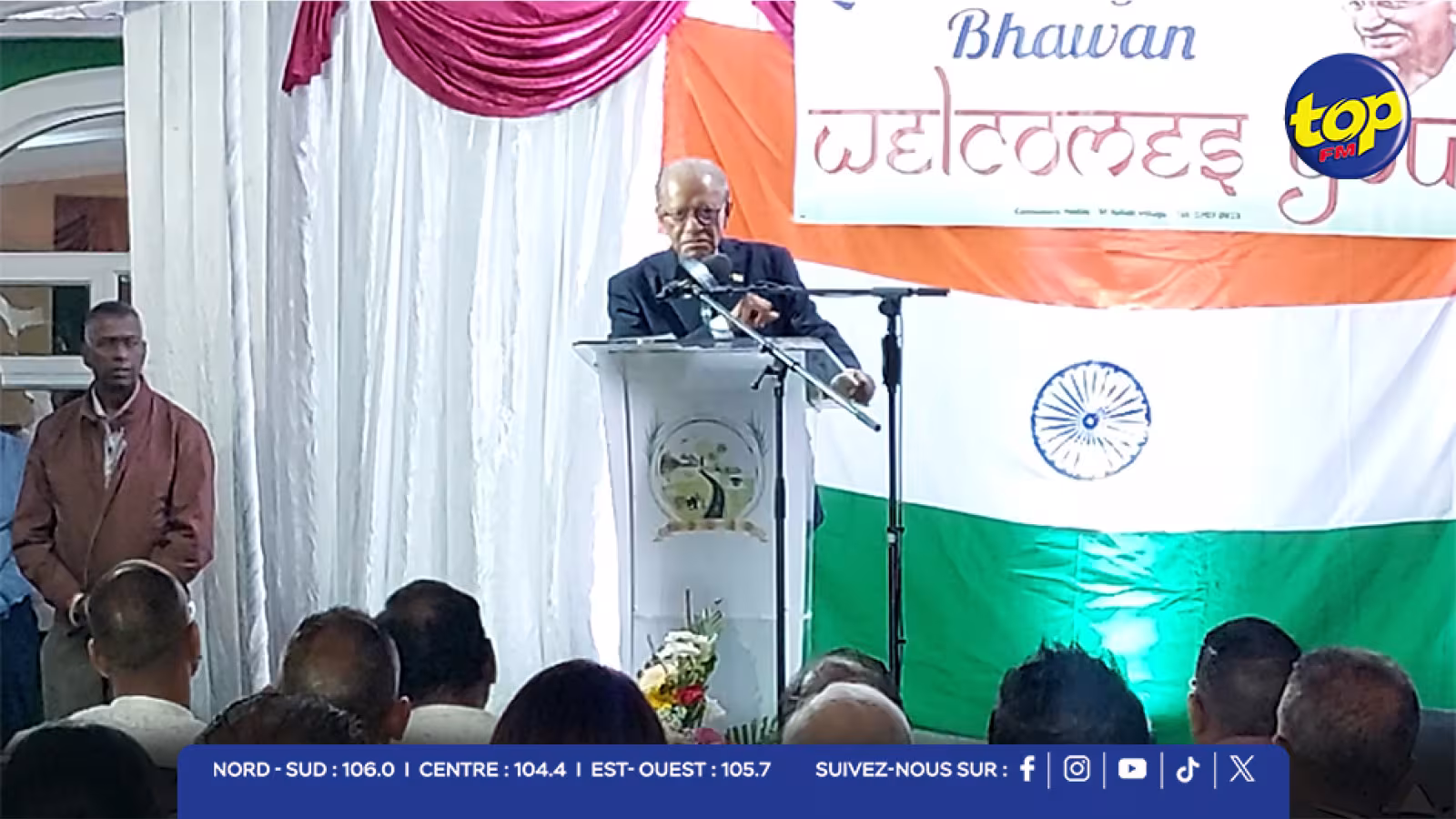 Gandhi Jayanti : le Dr Navin Ramgoolam rend hommage à Mahatma Gandhi et à SSR au Gandhi Bhawan