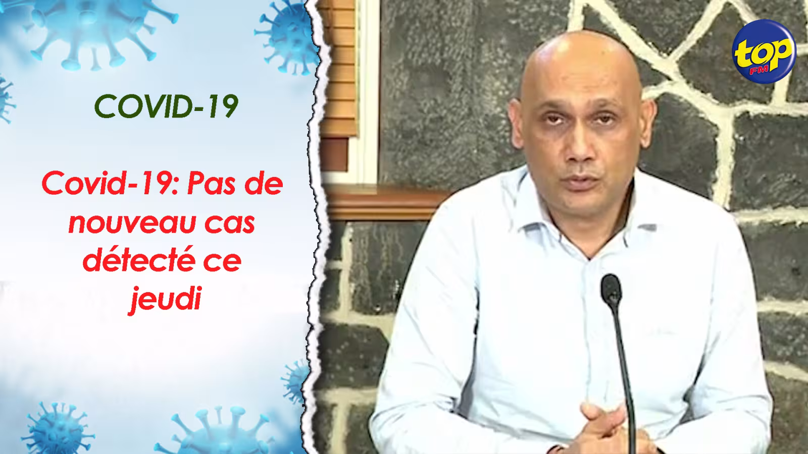 Covid-19: Pas de nouveau cas détecté ce jeudi