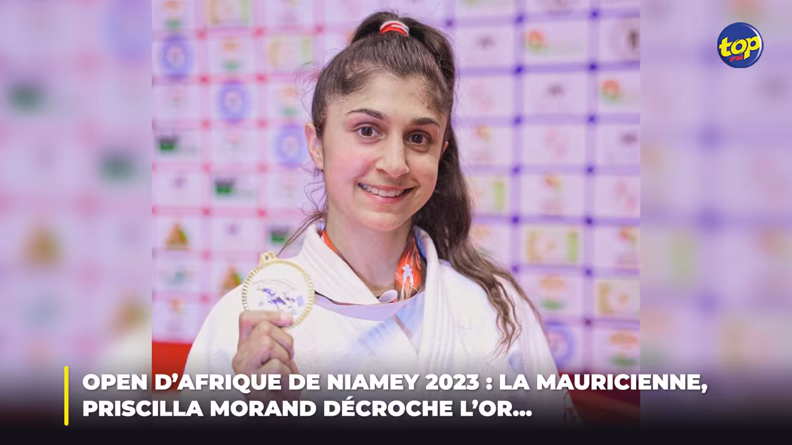 Open d’Afrique de Niamey 2023 : La Mauricienne, Priscilla Morand décroche l’or…