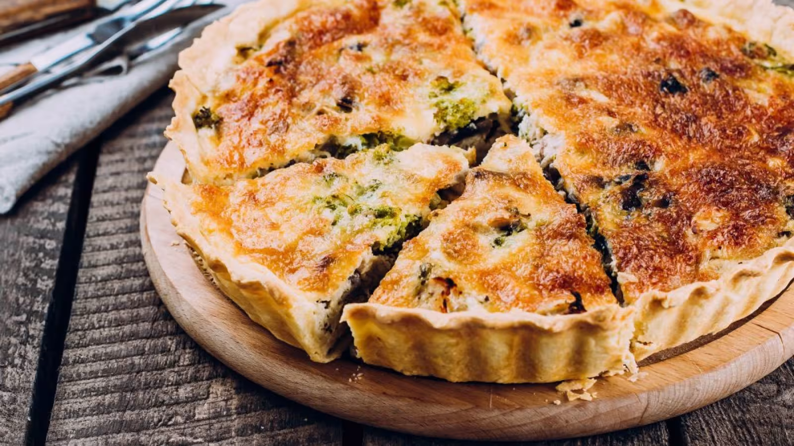 Recette : Quiche au poulet