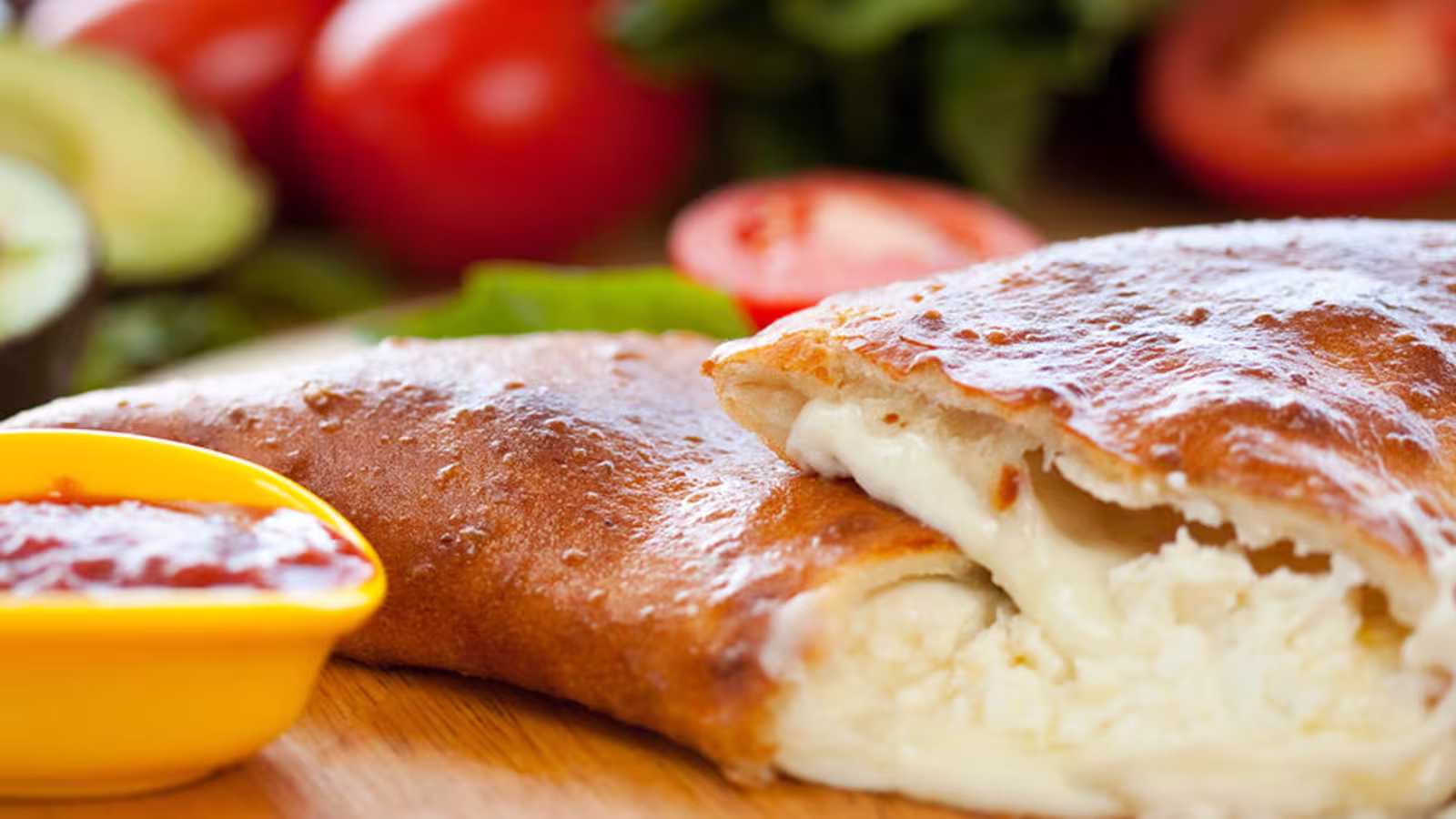 Recette de Calzone aux quatre fromages