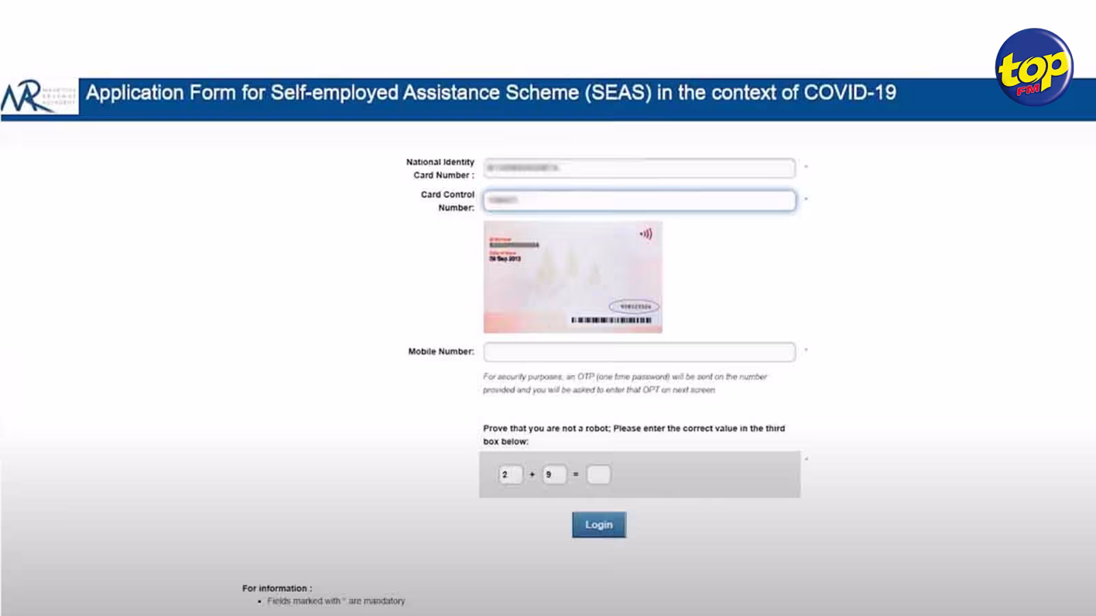 Self-Employed Assistance Scheme : le déboursement des Rs 2 644 commence aujourd’hui