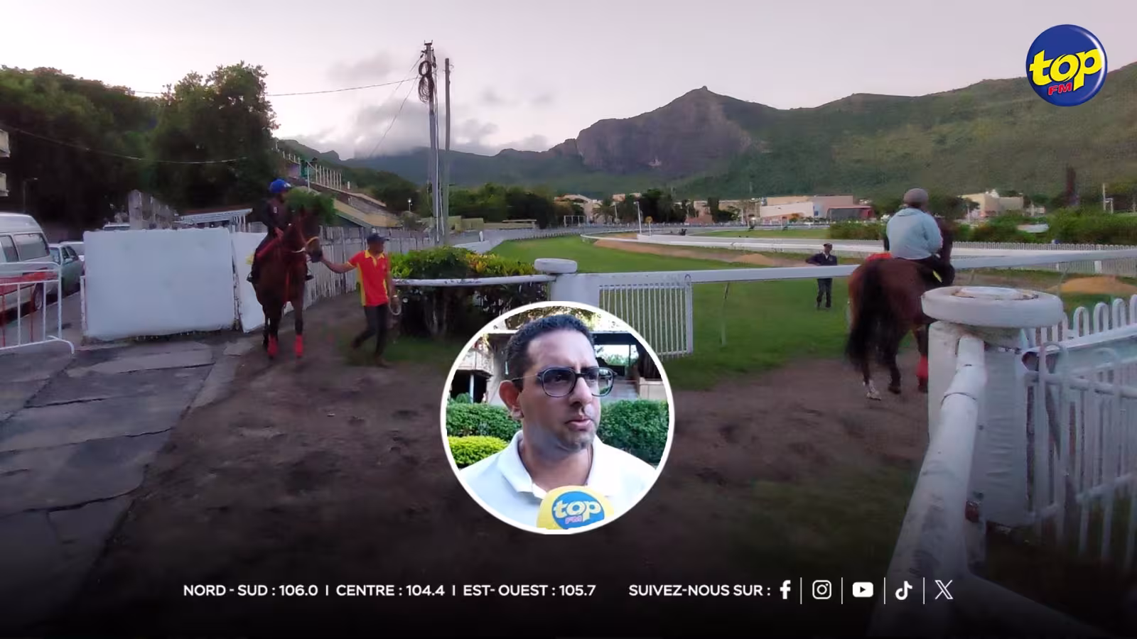 Turf local : reprise de l’entraînement des chevaux sur la piste du Champ-de-Mars