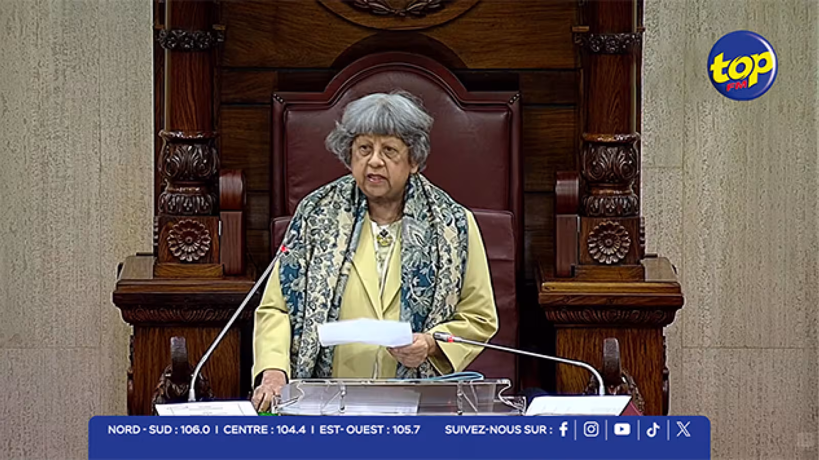 Clash Joanna Bérenger–Reza Uteem au Parlement : la Speaker rappelle les Standing Orders…« Une question ne doit pas servir de prétexte à un débat »