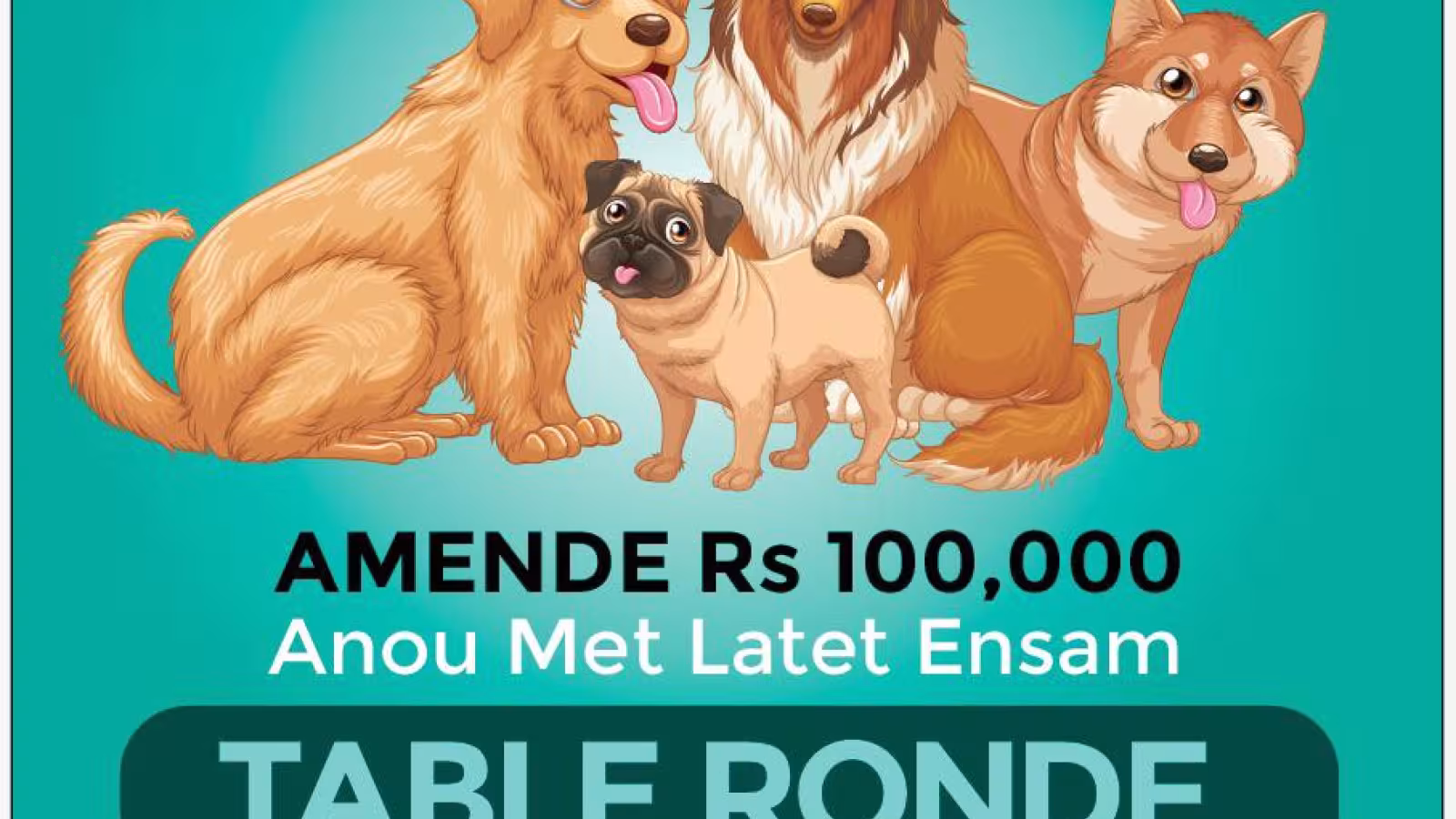 En Avant Moris : Table ronde sur les puces électroniques et l’enregistrement obligatoire des chiens