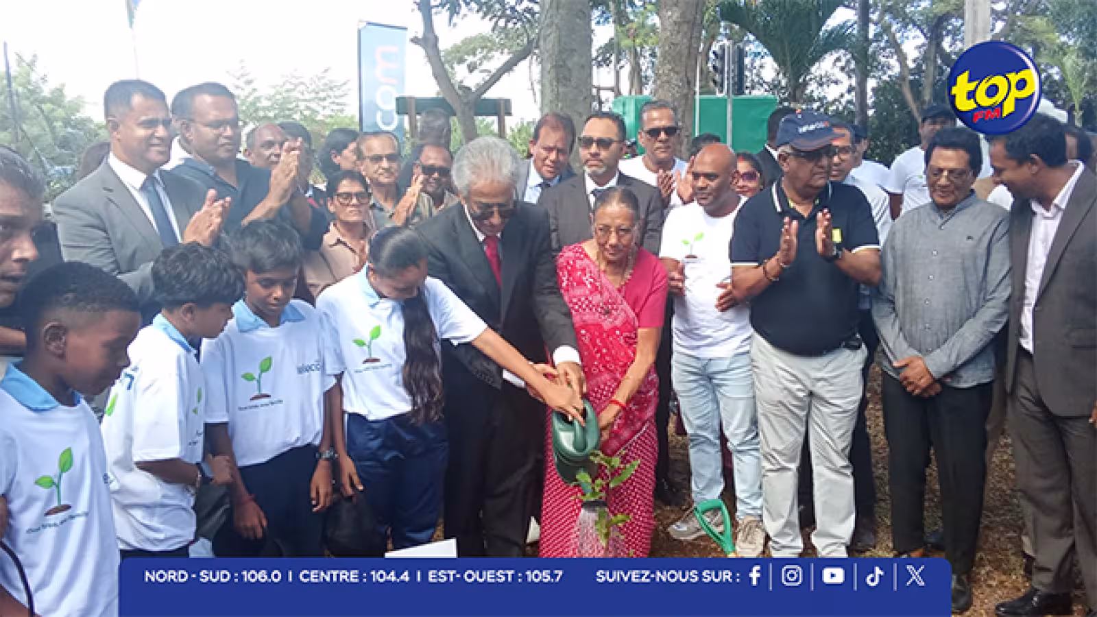 Mauritius Telecom Foundation à Arsenal : 300 arbres plantés pour sauver l’avenir écologique