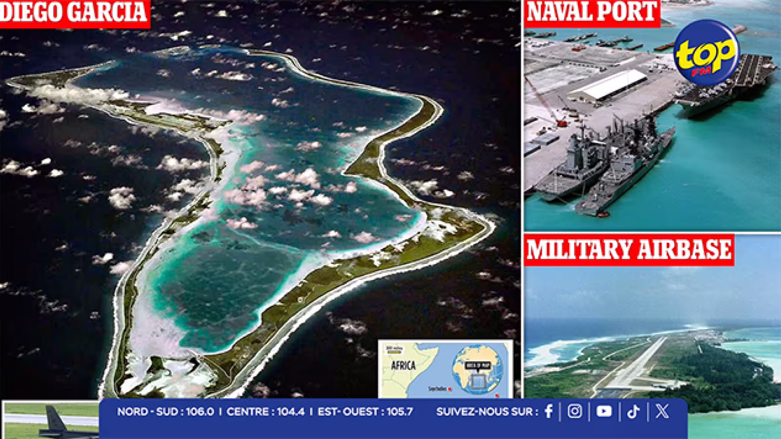 Base militaire de Diego Garcia : Londres devra désormais informer 