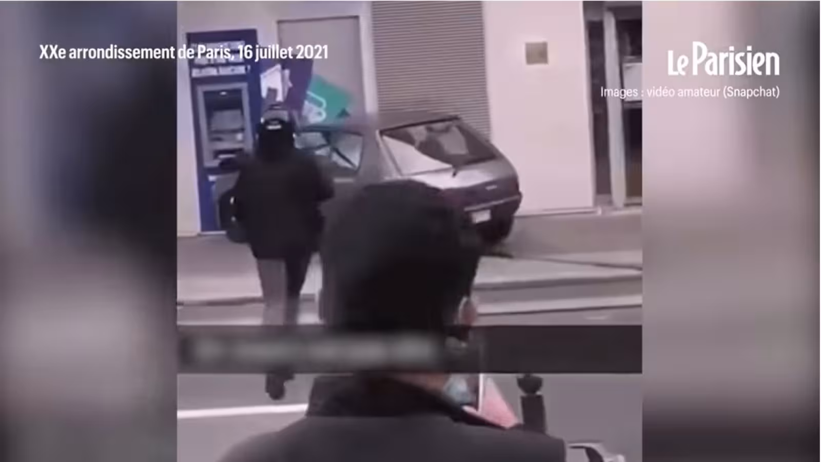 Ils tentent de voler une banque à Paris avec une voiture-bélier