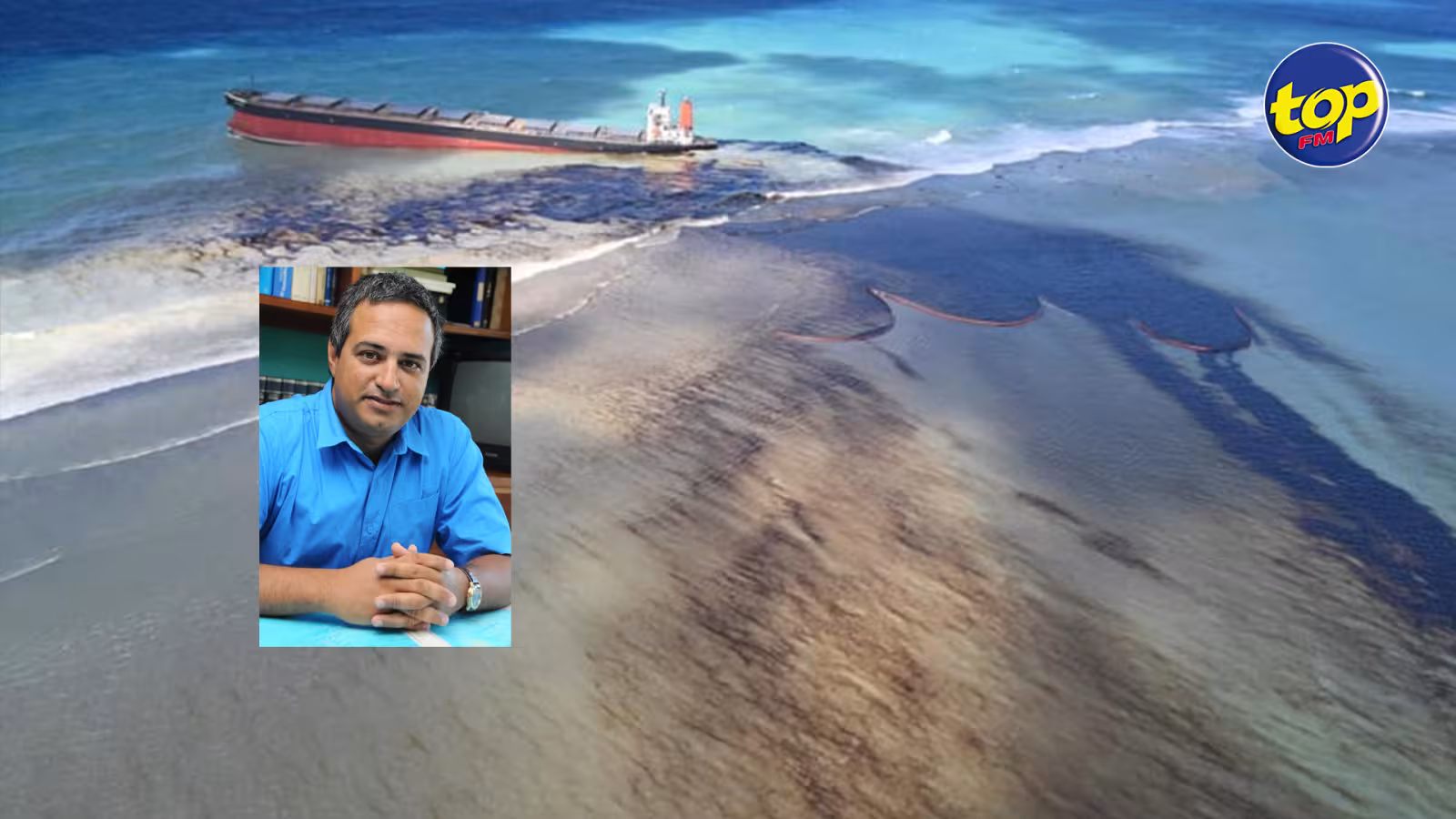 Sabordage de la partie avant du Wakashio : « Nou la mer PAS enn poubelle », insiste Vassen Kauppaymootoo