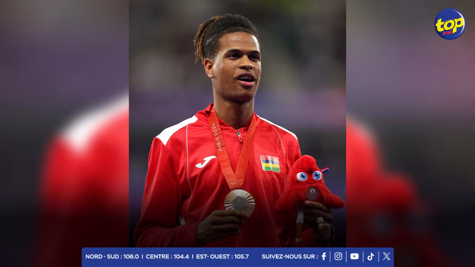 Jeux Paralympiques de Paris 2024 : Yovanni Philippe entre dans l'histoire en décrochant une médaille de bronze
