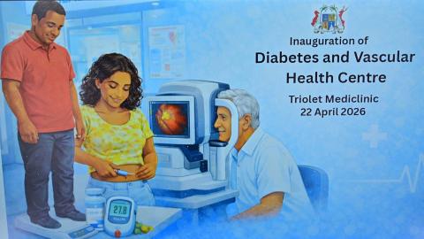 Inauguration d’un centre du diabète à Triolet