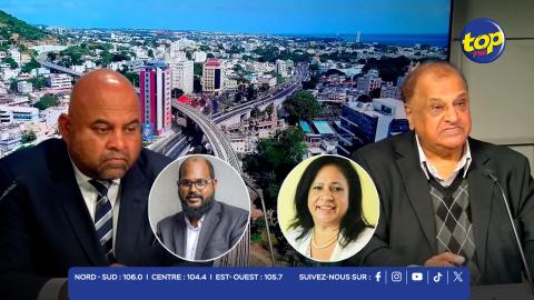 Dr Vasant Bunwaree, Me Neelkant Dulloo, Kugan Parapen, Chimène Hope