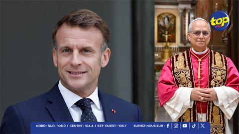 Emmanuel Macron - pape Léon XIV