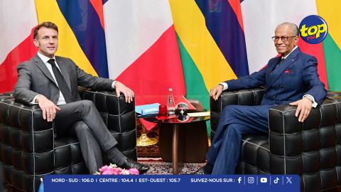 Emmanuel Macron &amp; Navin Ramgoolam